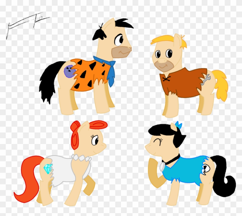 My Little Flintstones By Frankrt - Flintstones Pony #706668