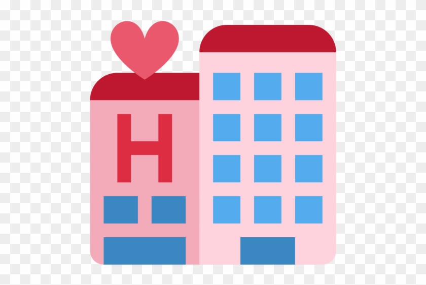 Love, Hotel, Restaurant, Building, Food, Drink, Resident, - Motel Emoji #706842