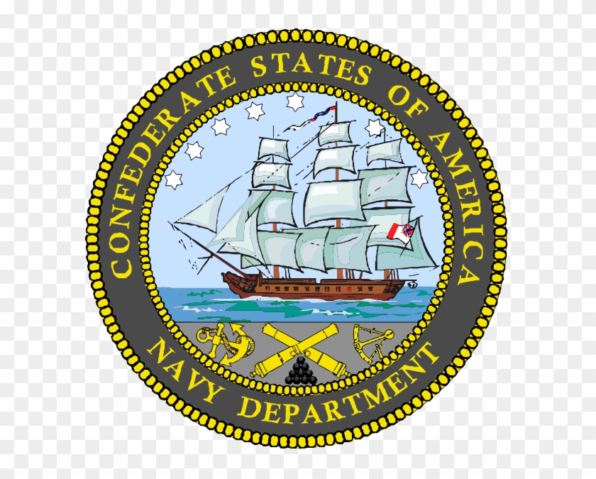 Seal Of The Confederate States Department Of The Navy, - South Carolina Department Of Natural Resources #706973