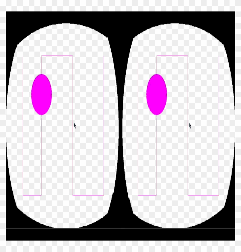 A View Through The Vr Headset For Calibration - Circle #707021