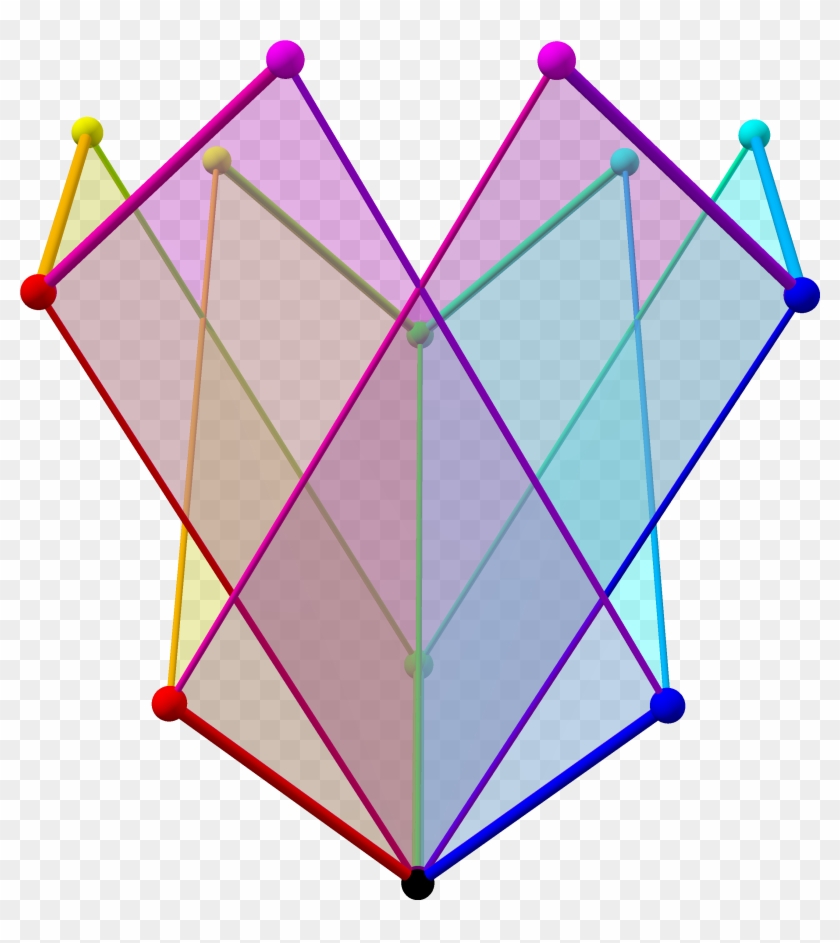 Tree Of Weak Orderings In Concertina Cube, Plain - Triangle #707070