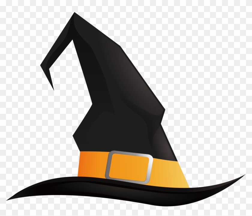 Witch Hat Halloween Pointed Hat - Harry Wizard Hat Png #707120