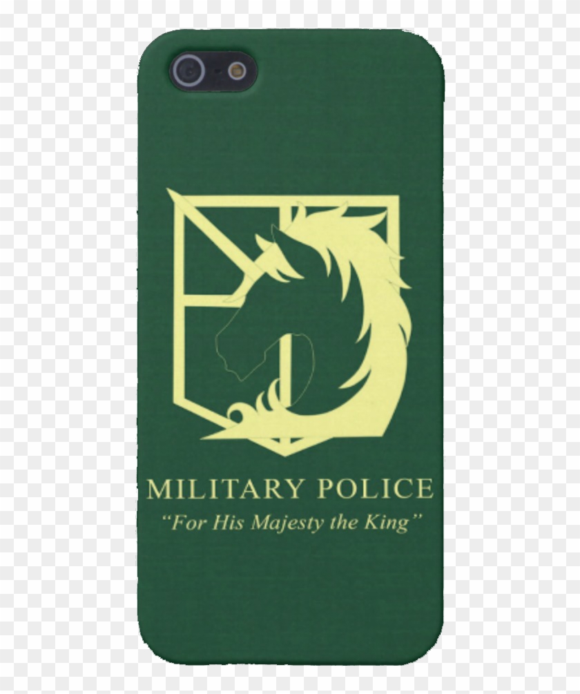 Military Police Attack On Titan Iphone 5/5s Casing - Military Police Attack On Titan Gif #707176
