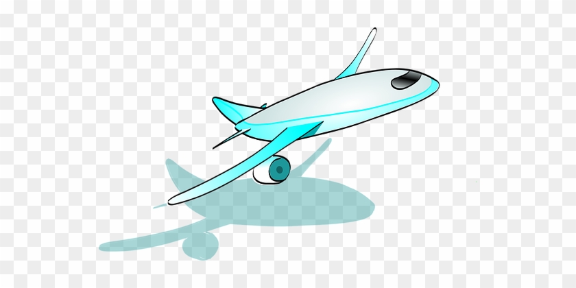 Airplane Flight Transportation Airport Air - Cartoon Plane Taking Off #707287