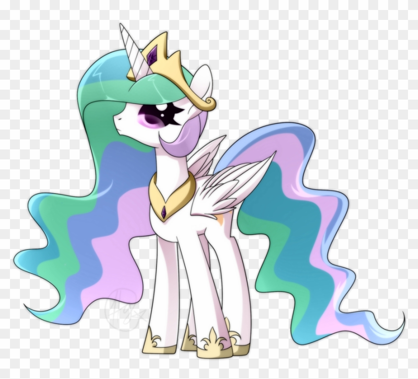 My Little Pony Friendship Is Magic Baby Celestia - My Little Pony Celestia Chibi #707304