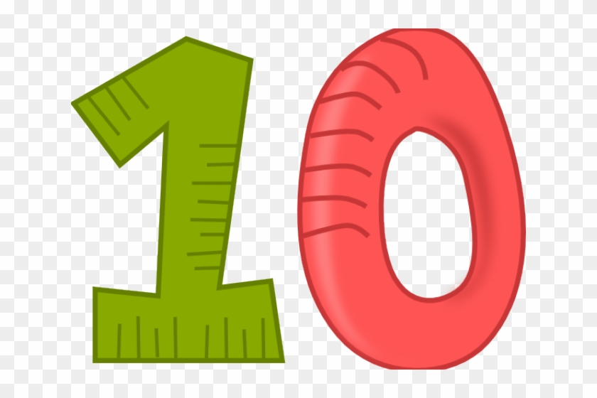 Cliparts Number - Number 10 Clipart #707539