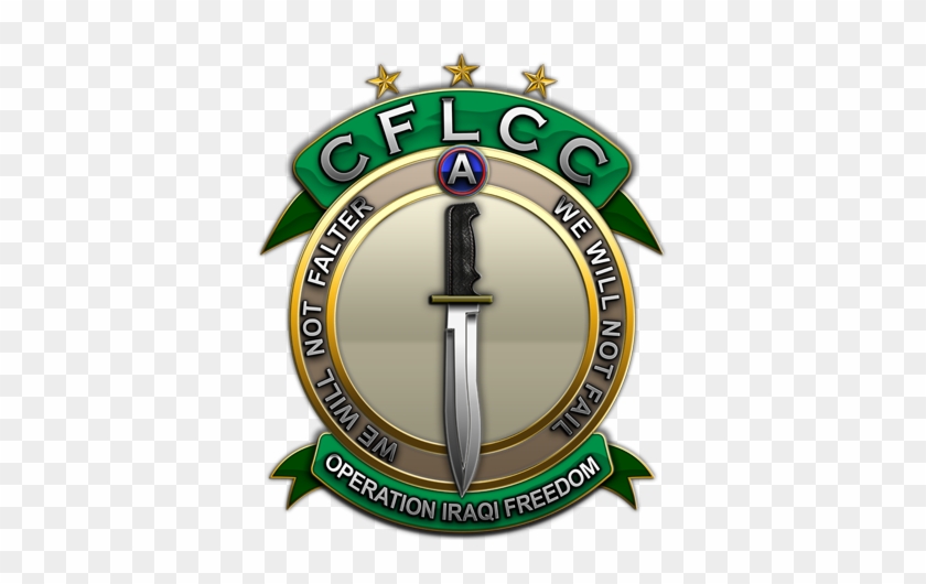 Coalition Forces Land Component Command, Or Cflcc, - Emblem #707559