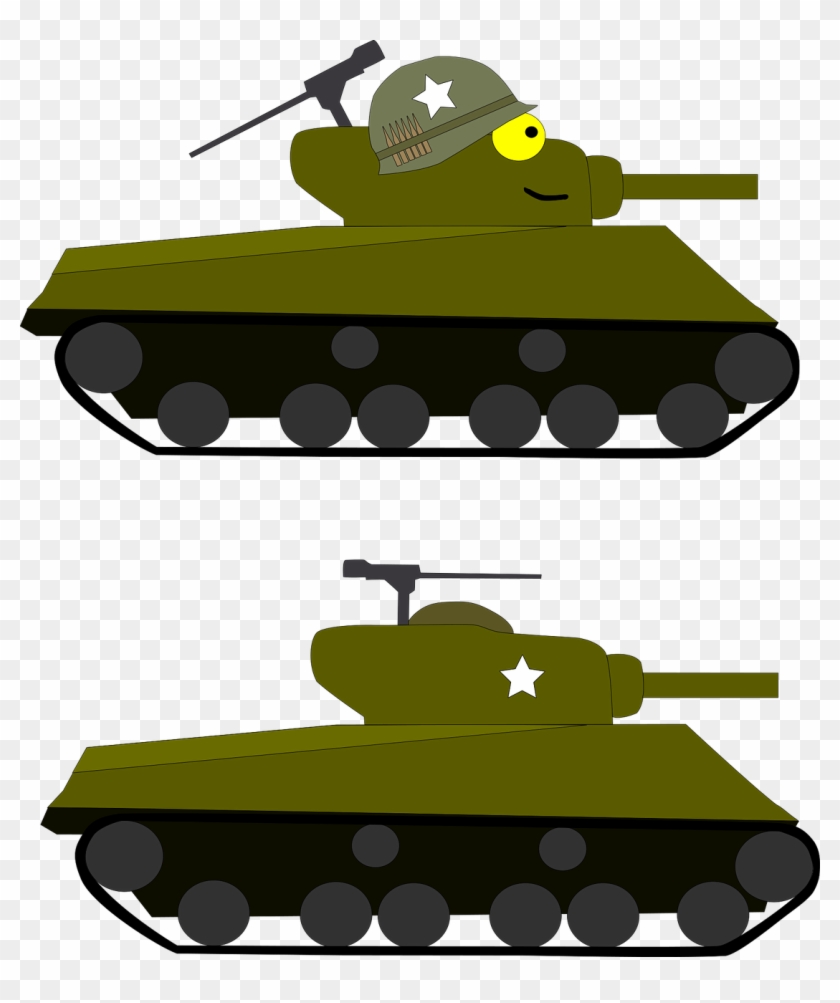 Army Tank Clipart - Tanque De Guerra Animado #707567