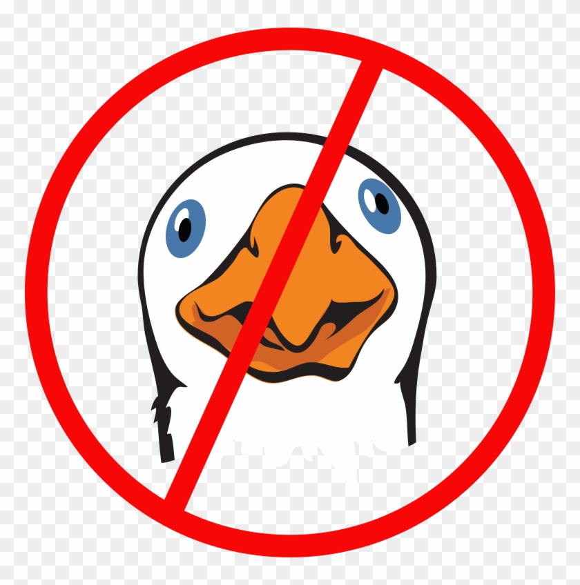 File - No Geese - Svg - Wikimedia Commons - No Goose #707580