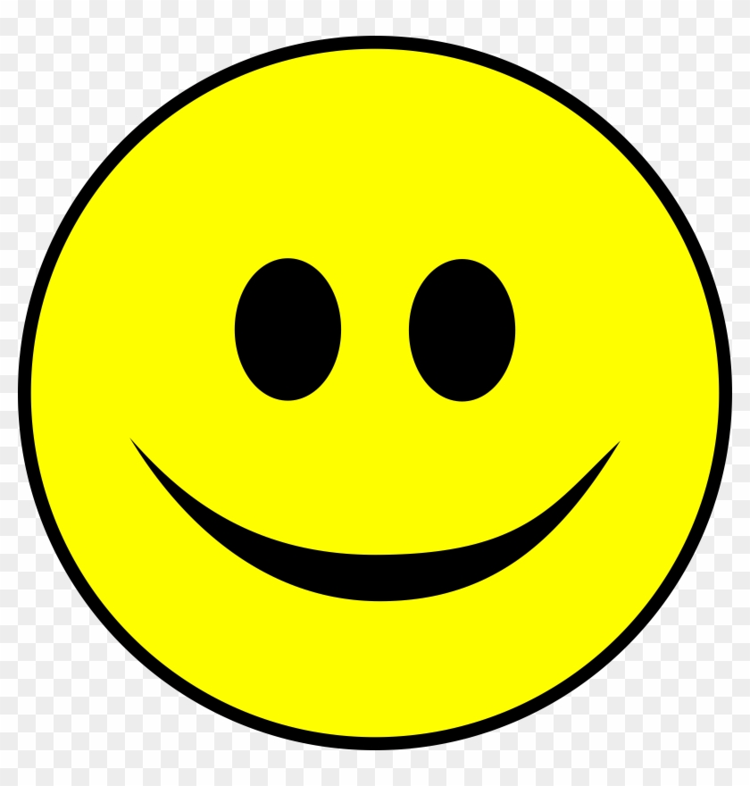 Smiley - Transparent Smiley Face Clipart #707717