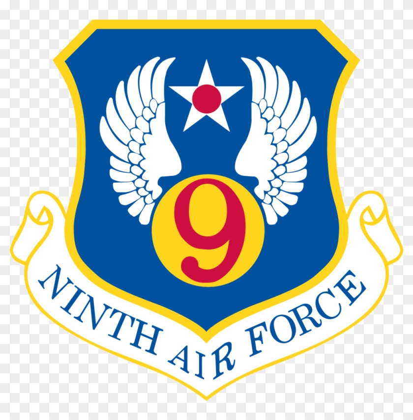 9th Air Force Emblem - Air Education And Training Command #707791