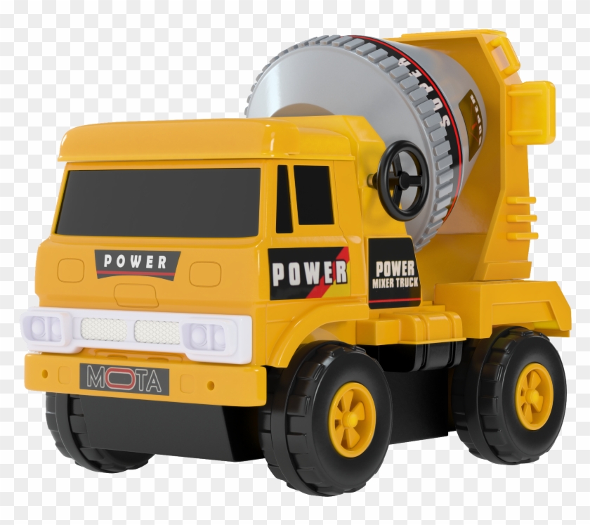 No Terrain Can Compete With These Heavy-duty Designed - Mota Mini Construction Mixer Truck By Mota #707917
