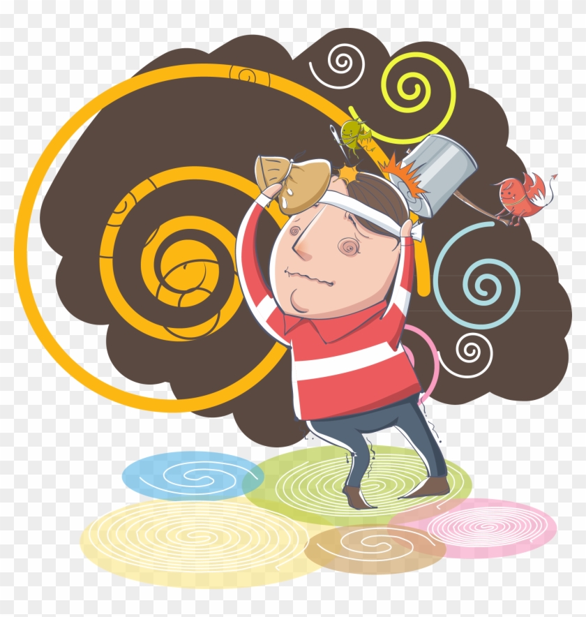 Dizziness Headache Fever Illustration - Dizziness Headache Fever Illustration #707989