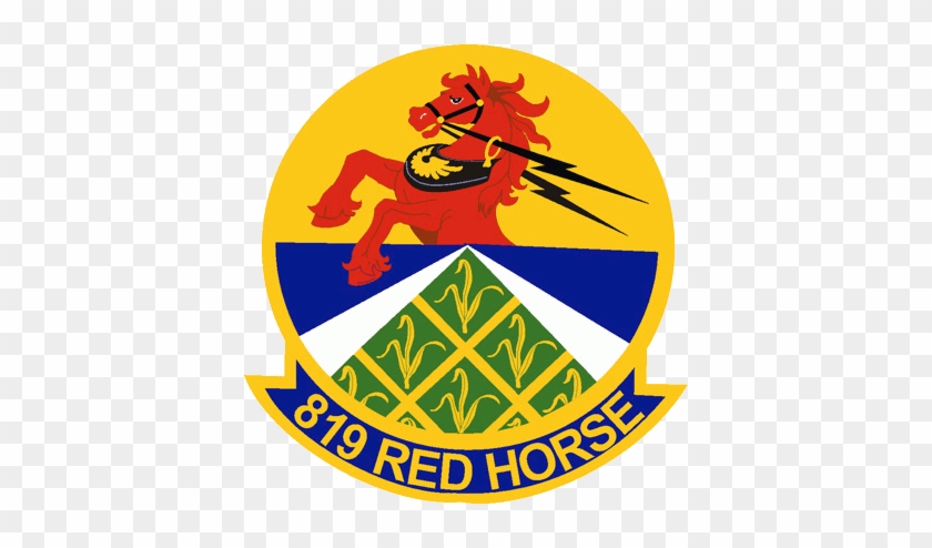 Emblem Of The 819th Red Horse Squadron, A Squadron - 819th Red Horse Squadron #707991