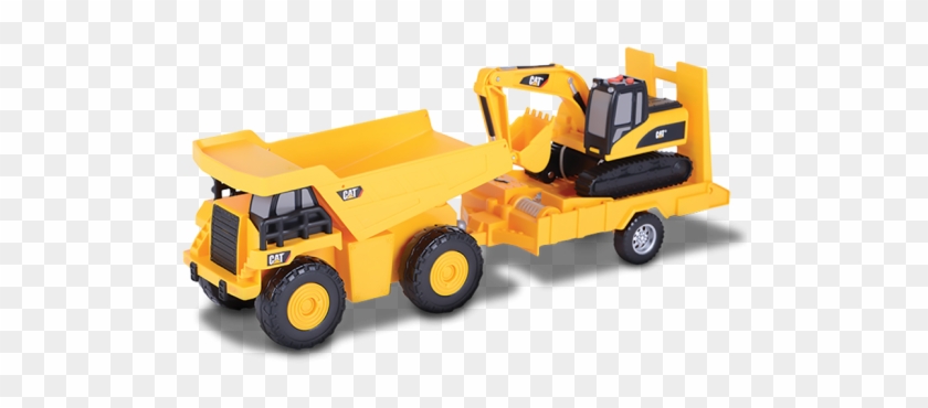 Cat Truck 'n Trailer - Dump Truck & Excavator #707992