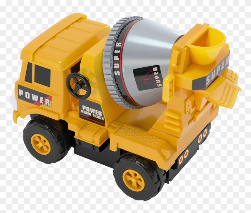 No Terrain Can Compete With These Heavy-duty Designed - Mota Mini Construction Excavator Toy Truck, Yellow #708009
