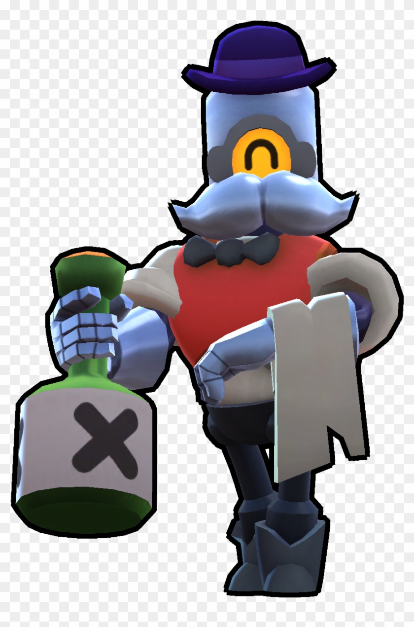 Barley Skin Default Frank Brawl Stars Free Transparent Png Clipart Images Download - skins desenho do brawl stars