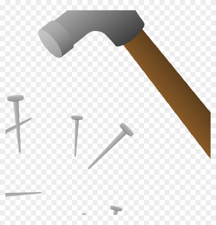 Hammer With Scattered Nails - Design #708161