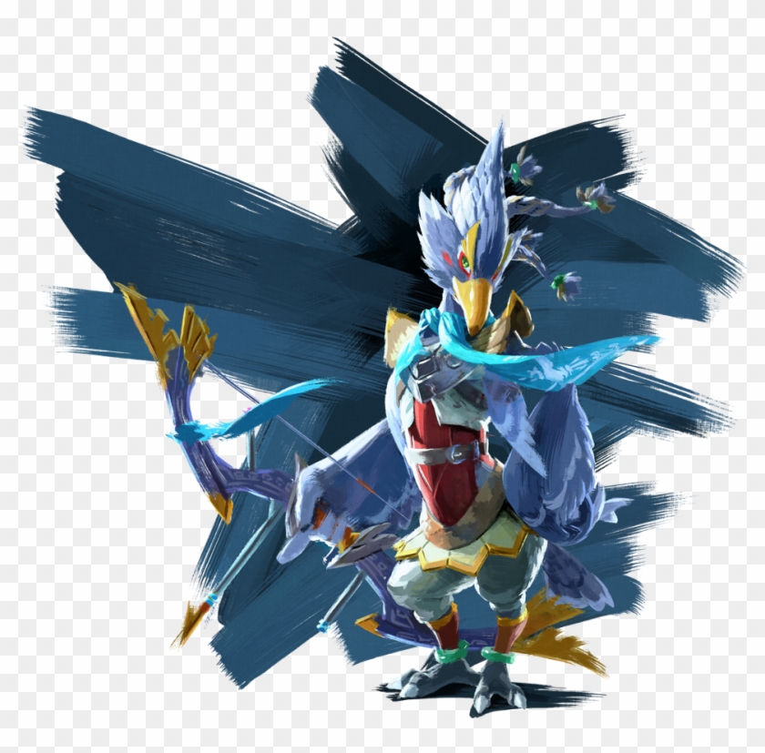 Botw Revali Artwork - Rito Breath Of The Wild #708349