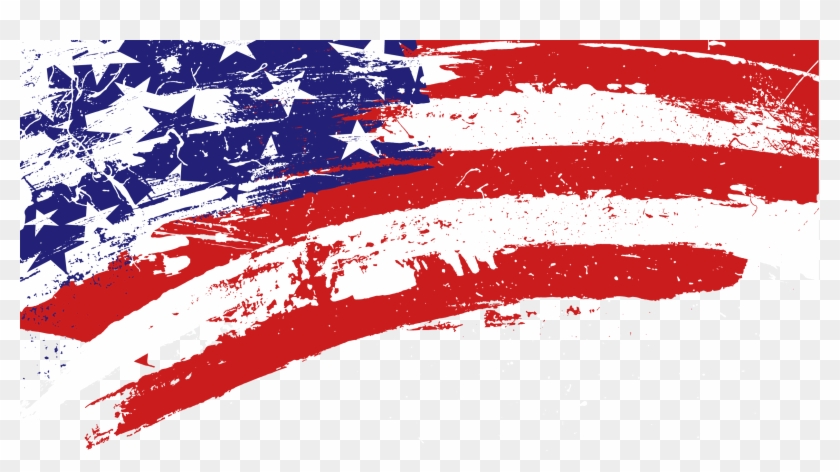 Usa American Flag Abstract Wallpaper Hd - American Flag Png #708301