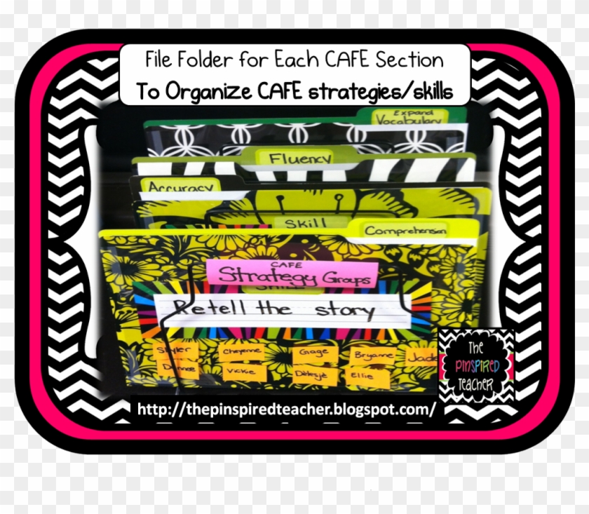 Organizing Cafe Strategy Group Lessons With File Folders - School #708471