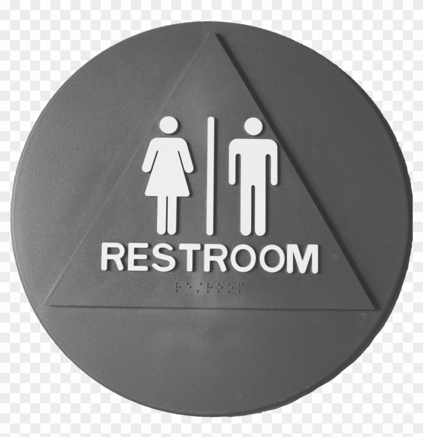 Unisex Restrooms Installed At Gunn - Restroom Comfort Room Signage #708619