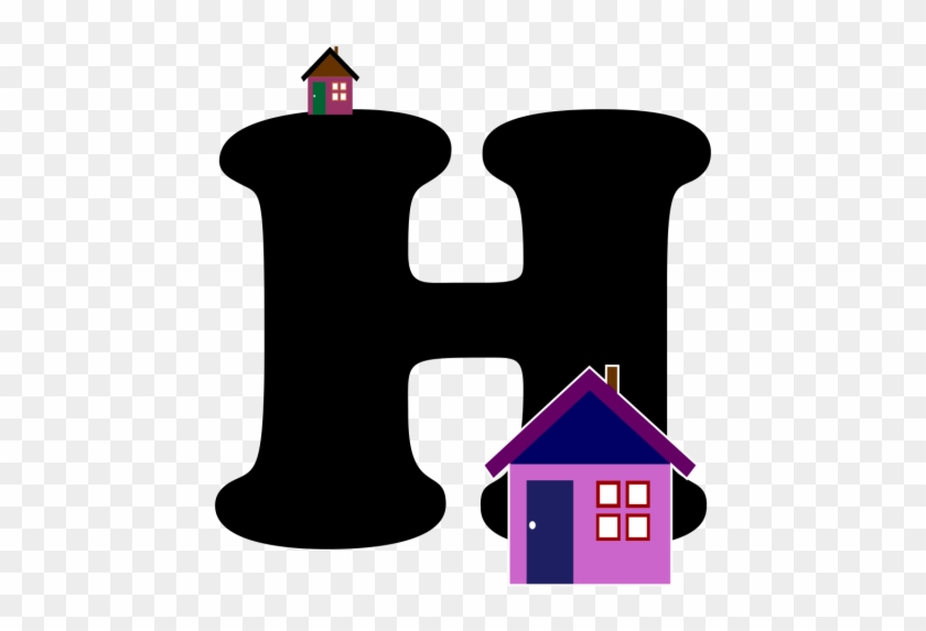 English Alphabet With Picture Letter H, 26 English - Colony House Logo #708624