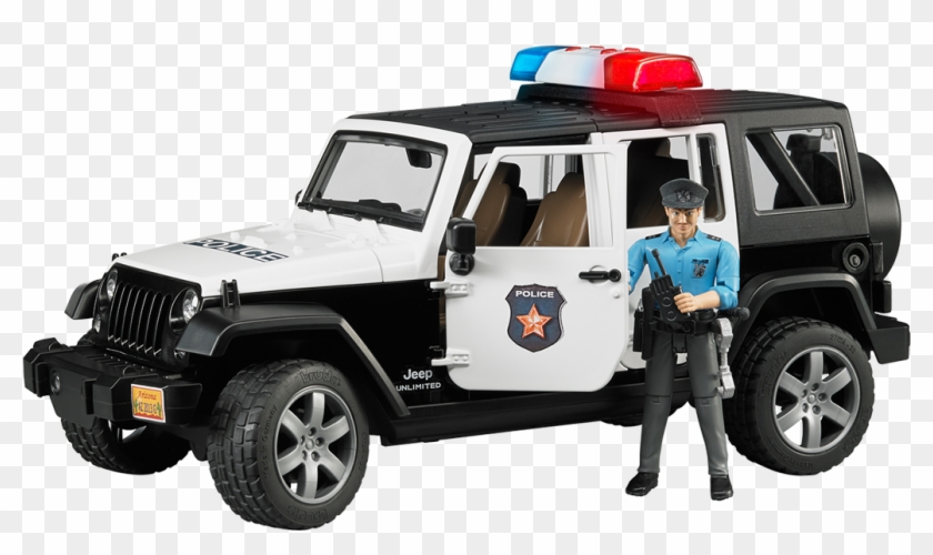 Bruder Jeep Wrangler Unlimited Rubicon Police Car #708650