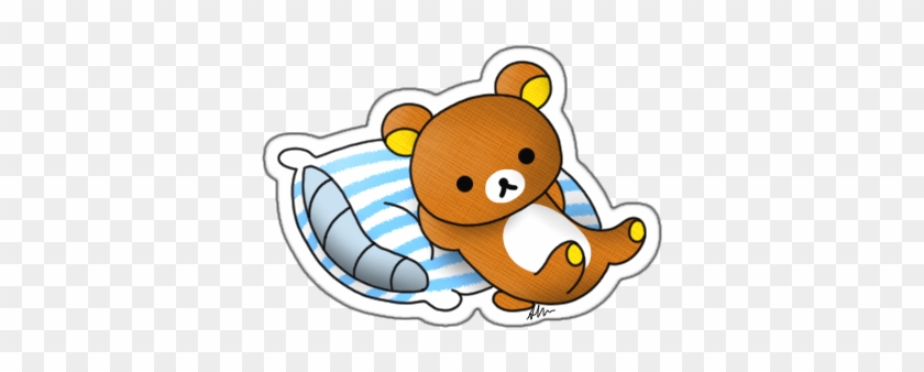 Rilakkuma Pillow Sticker By Anineko - Rilakkuma Pillow Sticker By Anineko #708707