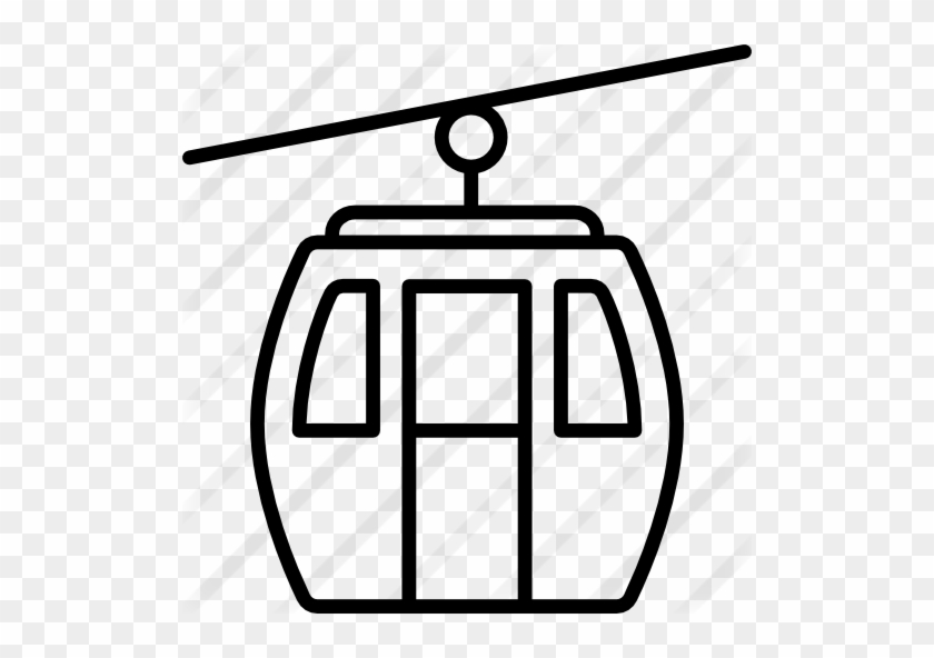 Cable Car Cabin - Cable Car Coloring Page #708734