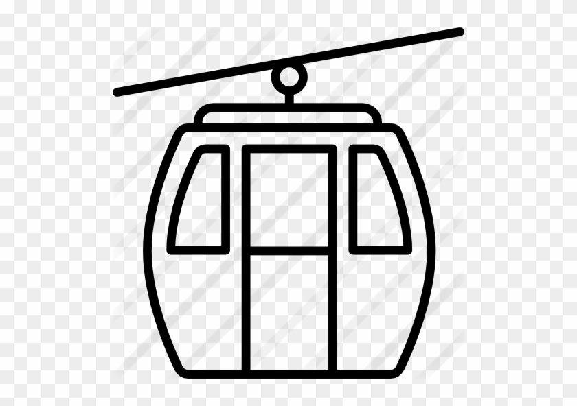 Cable Car Cabin - Teleferico Dibujo #708751