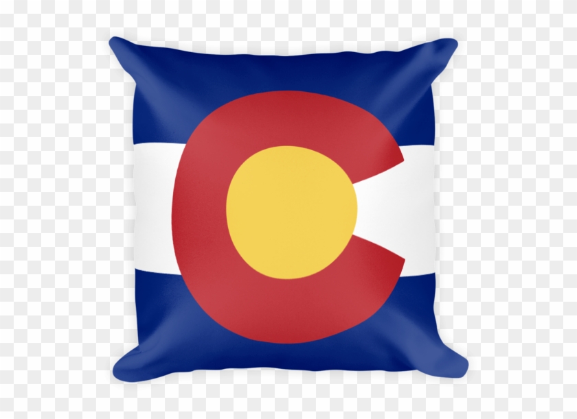 Colorado Flag Square Pillow - Pillow #708776