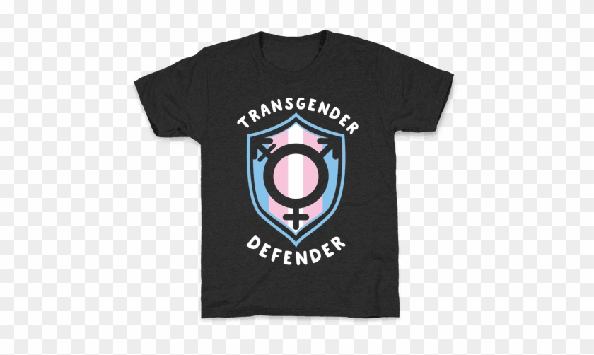 Transgender Defender Kids T-shirt - Transgender Defender Kids T-shirt #708833