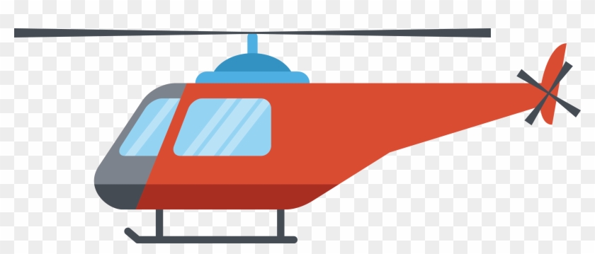 Plane Helicopter Vector - Helicopter Cartoon #708857