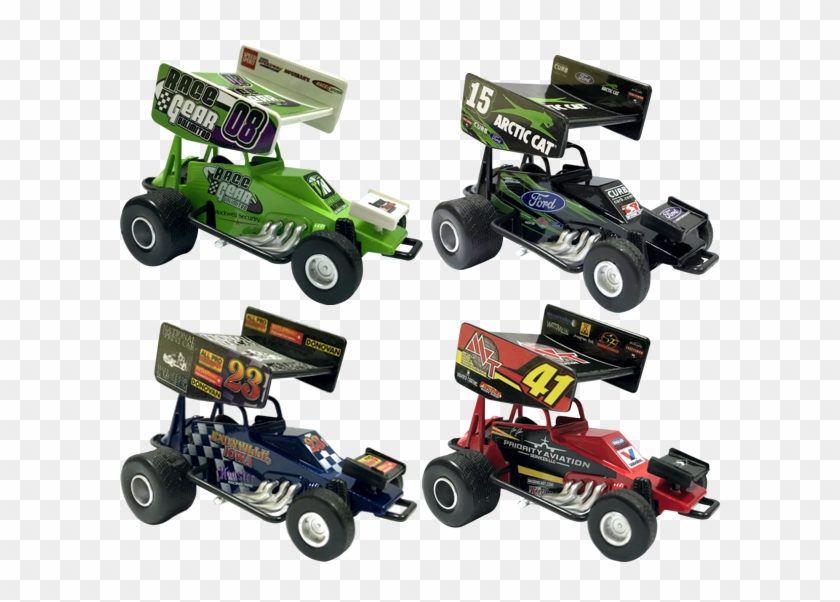 Sprint Car Pull Back Diecast Cars - Sprint Car Diecast #708903