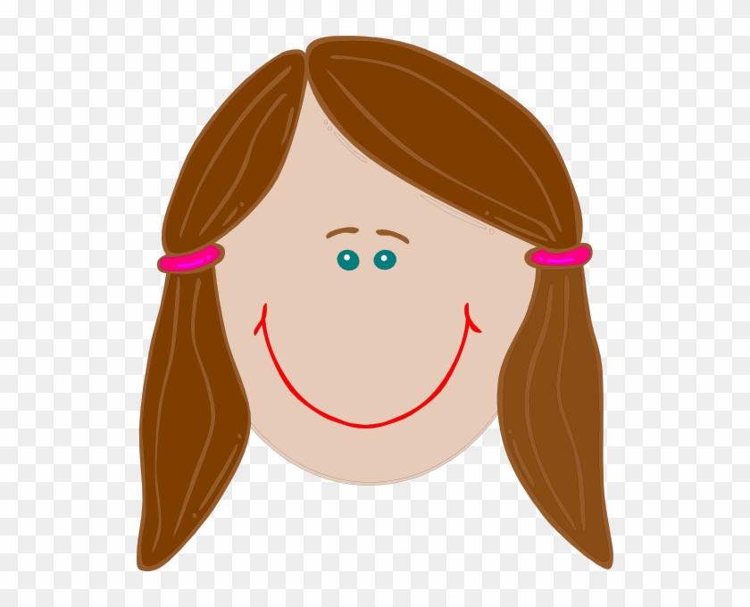 Girl Clip Art - Daughter Cartoon Face #708943