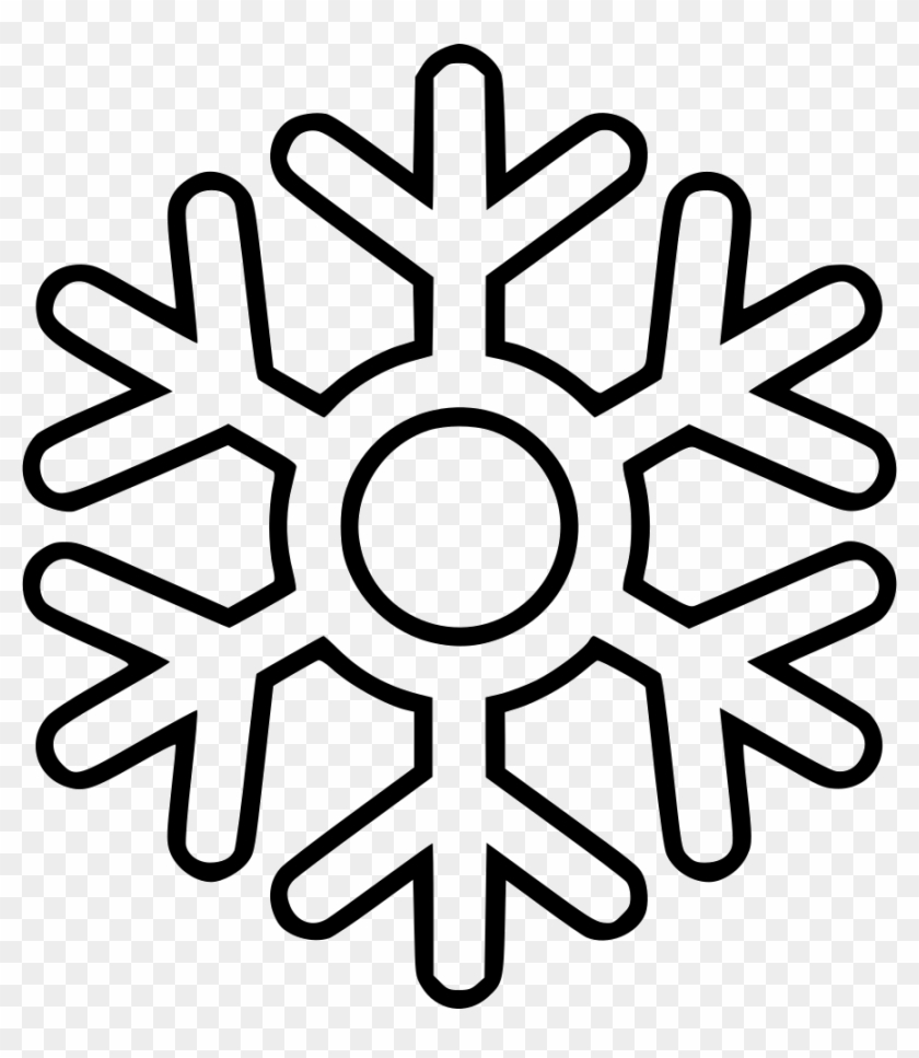 Snowflake Comments - Snowflake Icon Outline #708991