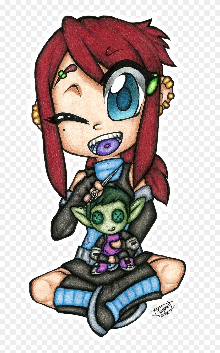 Pretty Zombie Girl Cartoon For Kids - Child #709037