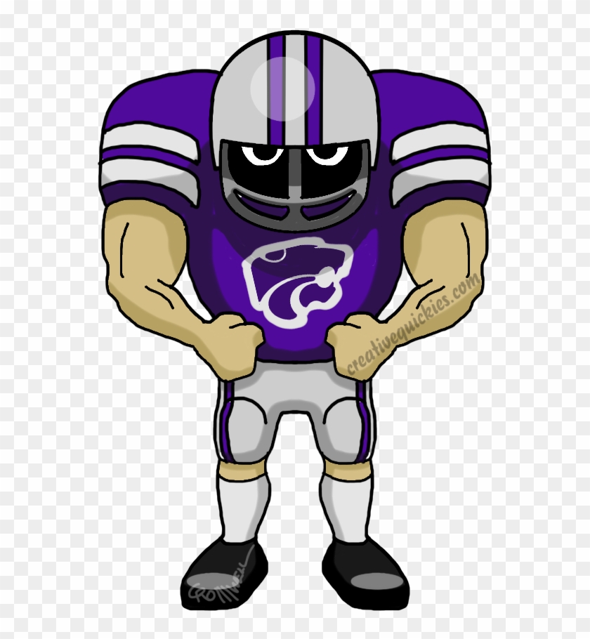 Manhatten Kansas State Wildcats - Dallas Cowboy Football Player Clipart #709089