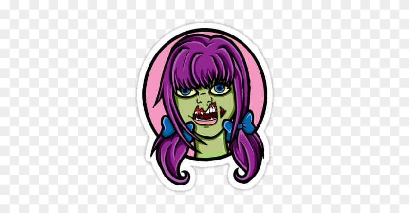 Zombie Girl By Neonstarr - Cartoon #709162