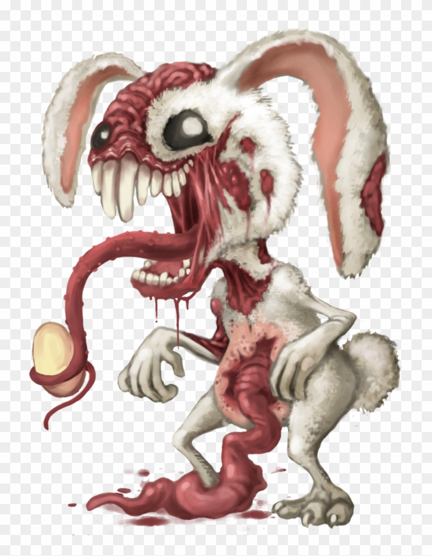 Easter Bunny Zombie - Zombie Easter Bunny #709171
