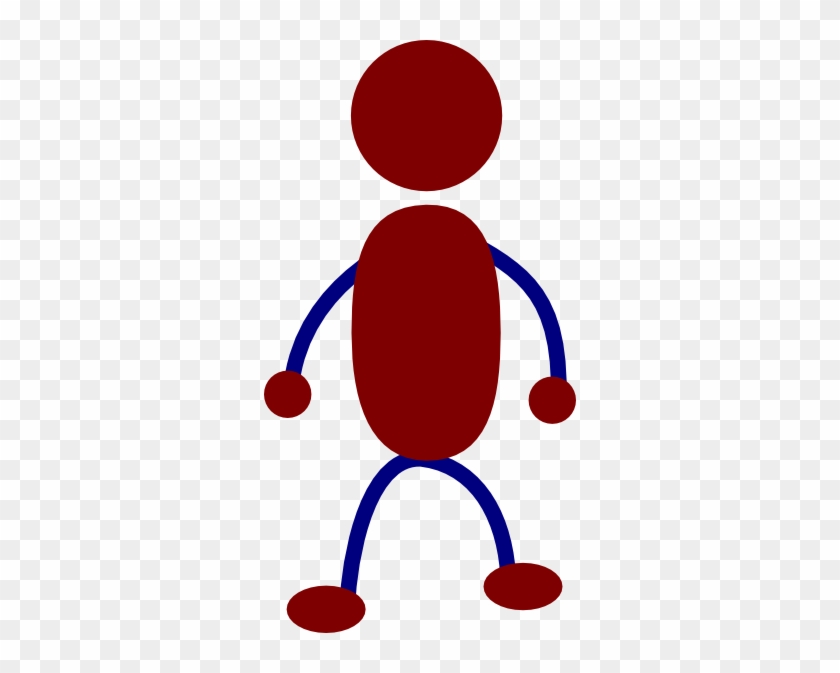 Standing Stick Man Clip Art - Clip Art #709372