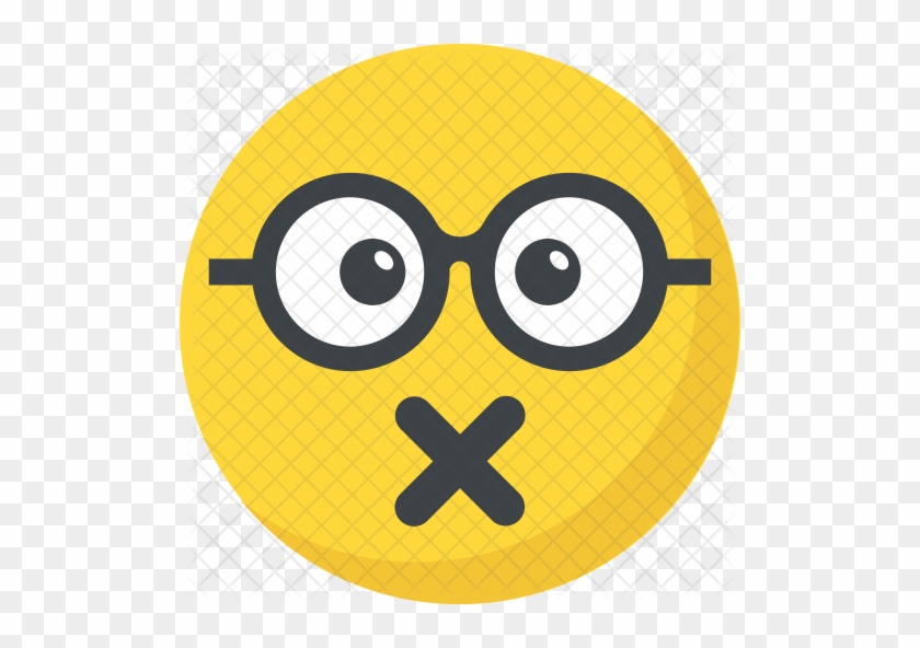 Speechless Icon - Frustrated Emoji #709398