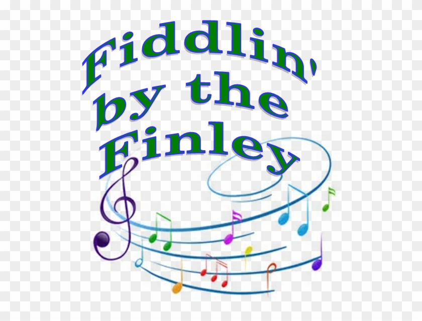 Fiddlin' By The Finley - Trumpet With Music Notes #709552