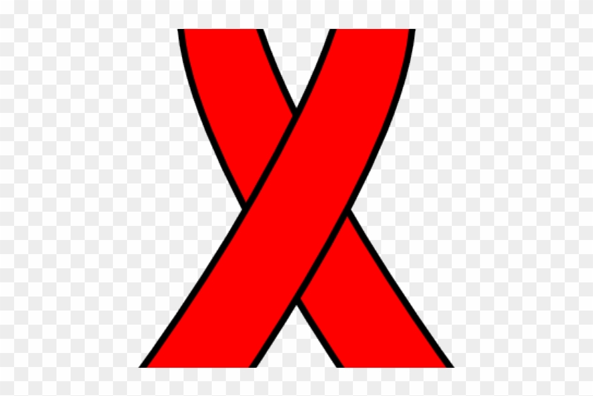 Red Ribbon Clipart - Hiv/aids #709601