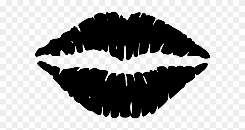 Lips Clipart Transparent Background - Lips Clipart Black And White #709617