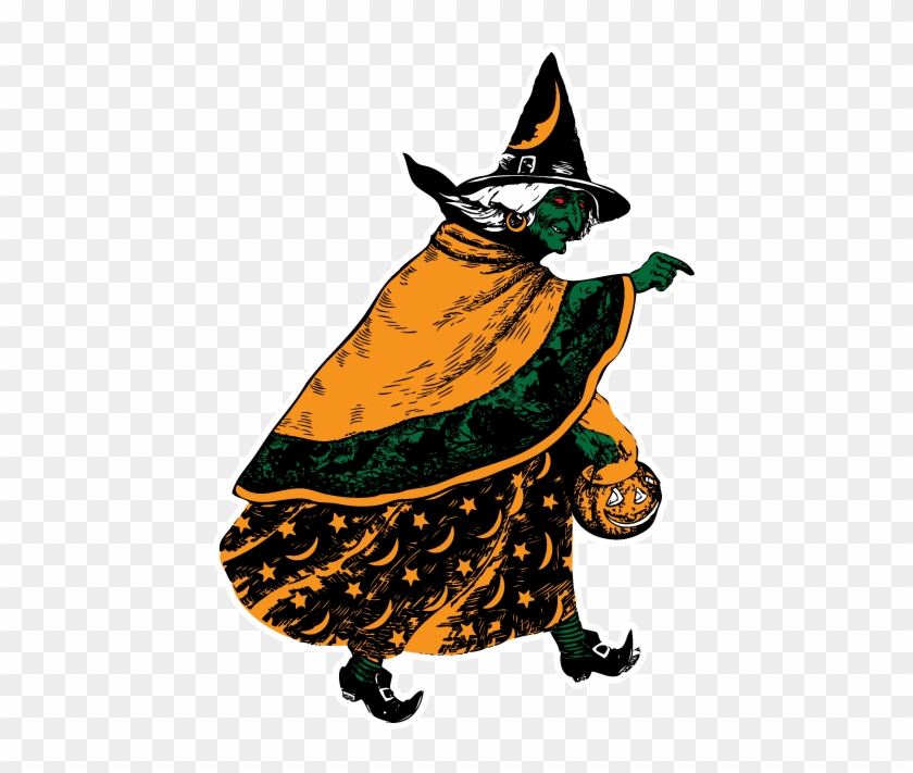 Halloween Witch Flying Broomstick Scary Cackle Pumpkin - Halloween Witch Flying Broomstick Scary Cackle Pumpkin #709649