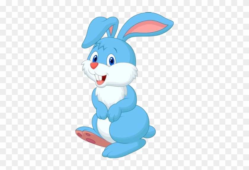 Pin Bunny Images Clip Art - Blue Bunny Clipart Png #709666