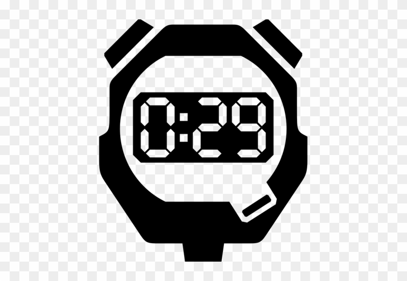 Sweet Looking Stopwatch Clipart Vector Clip Art Of - Stop Watch Clip Art #709703