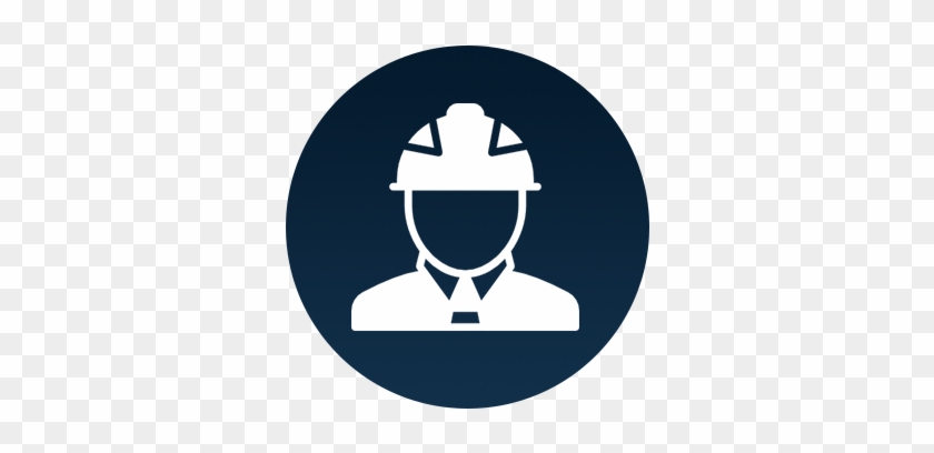 Elevator And Escalator Maintenance - Round Person Icon Png #709747